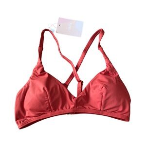 NWT Andie The Valencia Bikini Top XS